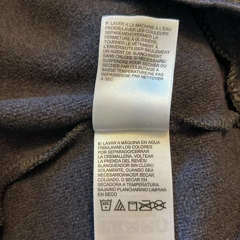 The North Face - men’s mountain athletics gray hoodie - never stops exploring -S